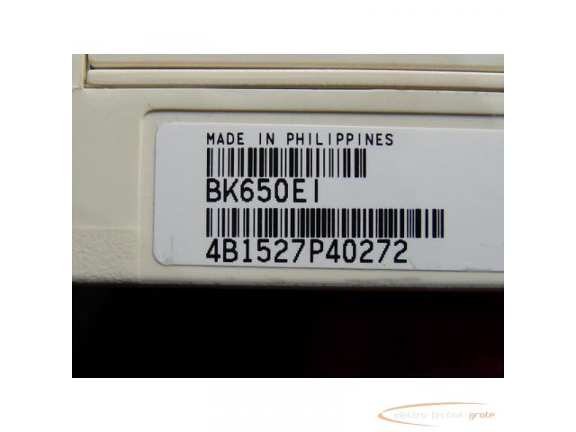 APC USV Back UPS CS 650 SN:4B1527P40272 - 6