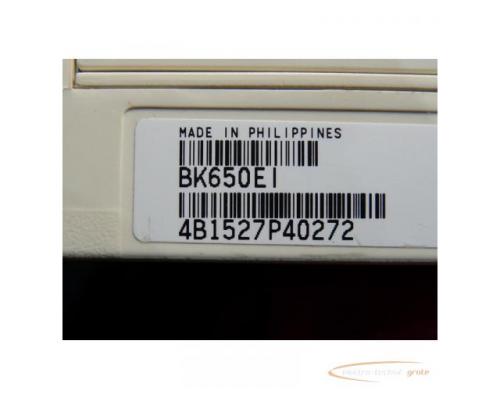 APC USV Back UPS CS 650 SN:4B1527P40272 - Bild 6