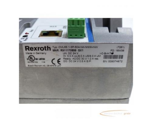 Rexroth CML65.1-3P-504-NA-NNNN-NW / MNR: R911170899 GX1 IndraControl L65 > ungebraucht! - Bild 5