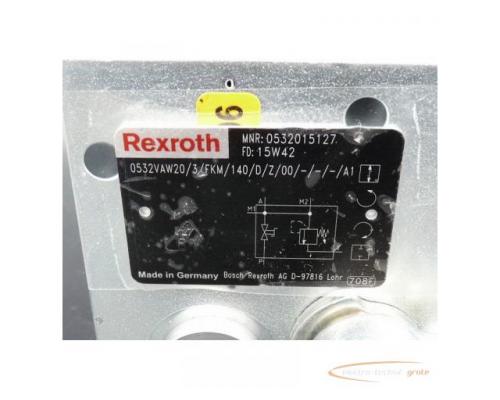 Rexroth 0532VAW20 MNR: 0532015127 Speicherabsperrblock > ungebraucht! - Bild 4