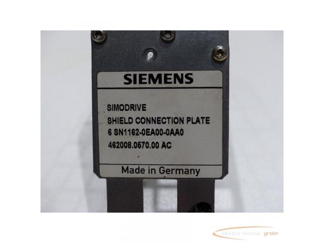 Siemens 6SN1162-0EA00-0AA0 Shield Connection Plate - 3