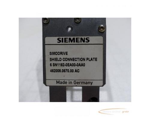 Siemens 6SN1162-0EA00-0AA0 Shield Connection Plate - Bild 3