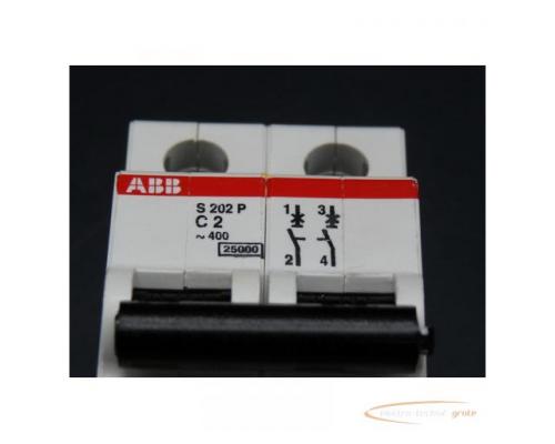 ABB S202P-C2 Leitungsschutzschalter 2-polig > ungebraucht! - Bild 3