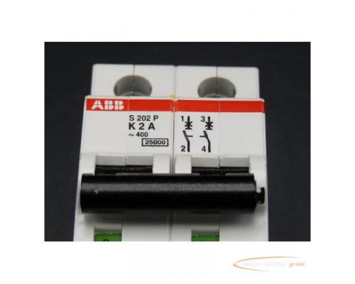 ABB S202P-K2A Leitungsschutzschalter 2-polig > ungebraucht! - Bild 3