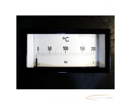 Siemens Analoganzeige "Oel 0-200°C" - Bild 1