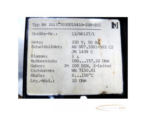 Siemens Analoganzeige "Norfa-Regler 0-150 °C" - Bild 4