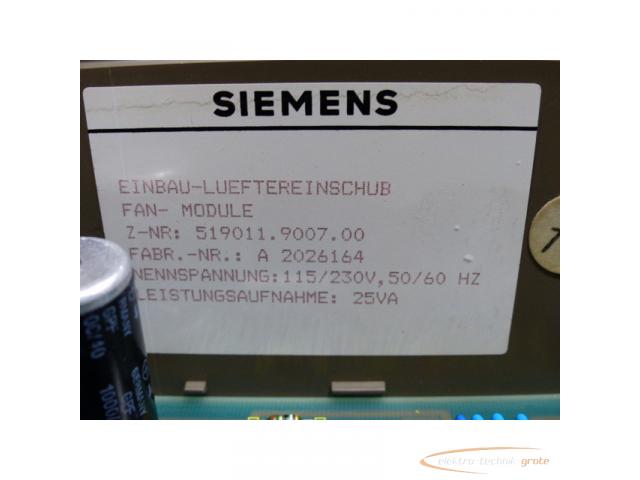 Siemens 6ES5988-3LA11 Einbau-Lüftereinschub - 3