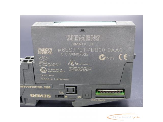 Siemens 6ES7131-4BB00-0AA0 Analog Input + 6ES7193-4CA20-0AA0 Terminal Module - 2