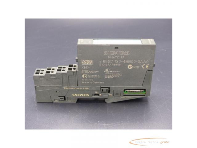 Siemens 6ES7132-4BB00-0AA0 Analog Input + 6ES7193-4CA20-0AA0 Terminal Module - 1