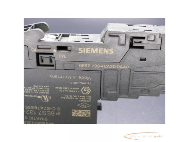 Siemens 6ES7132-4BB00-0AA0 Analog Input + 6ES7193-4CA20-0AA0 Terminal Module - 3