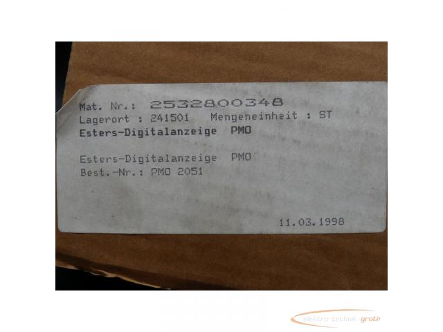 Esters Elektronik PMO 2051 Digitalanzeige > ungebraucht! - 4