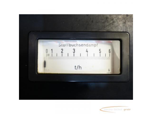Siemens Analoganzeige "Stoffbuchsendampf 0-6 t/h" - 1