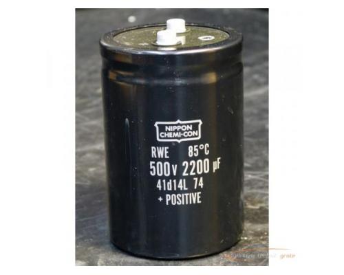 Nippon Chemi-Con Kondensator 2200 µF