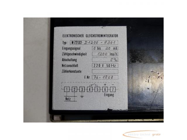 Siemens M72132-D1200-A301 Elektronischer Gleichstromintegrator - 5