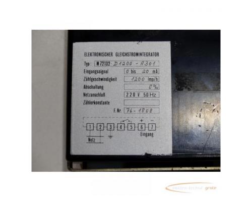 Siemens M72132-D1200-A301 Elektronischer Gleichstromintegrator - Bild 5