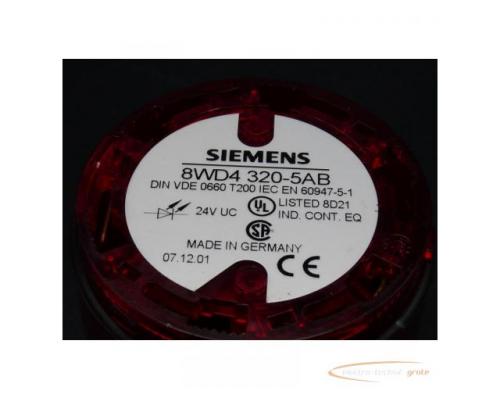 Siemens 8WD4320-5AB Dauerlichtelement LED, rot 24V - Bild 3