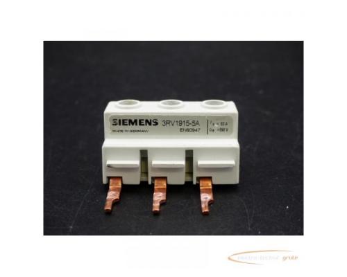 Siemens 3RV1915-5A Einspeiseklemme - Bild 2