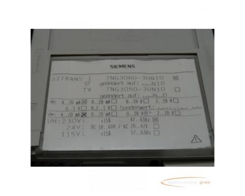 Siemens Sitrans 7NG3060-3UN10 Speisetrenn-Verstärker - Bild 4