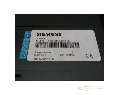 Siemens 6GT2002-0FA10 MOBY Kommunikationsmodul ASM 470 - Bild 4