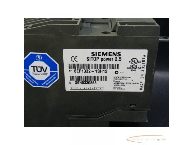 Siemens 6EP1332-1SH12 SITOP power 2,5 Stromversorgung - 4