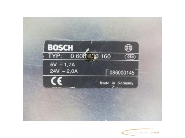 Bosch 0 608 830 160 SE301 Controller SN086000145 - 6