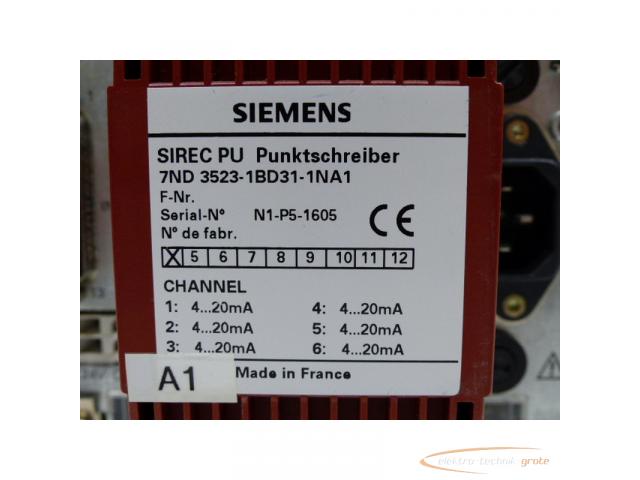 Siemens 7ND3523-1BD31-1NA1 Sirec PU Punktschreiber - 6