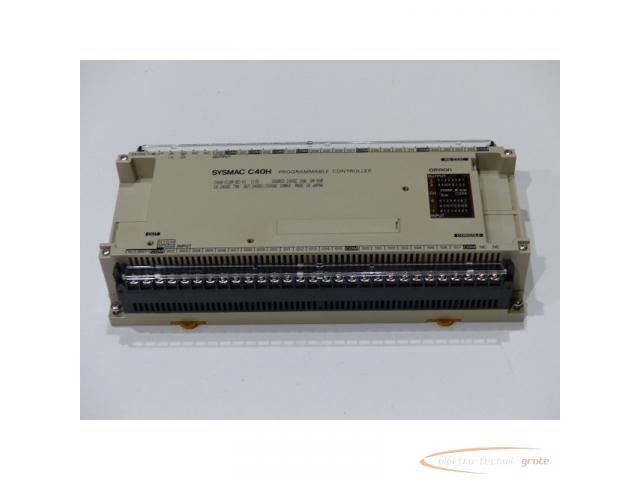 Omron C40H-C1DR-DE-V1 1133 Sysmac C40H Programmable Controller - 1