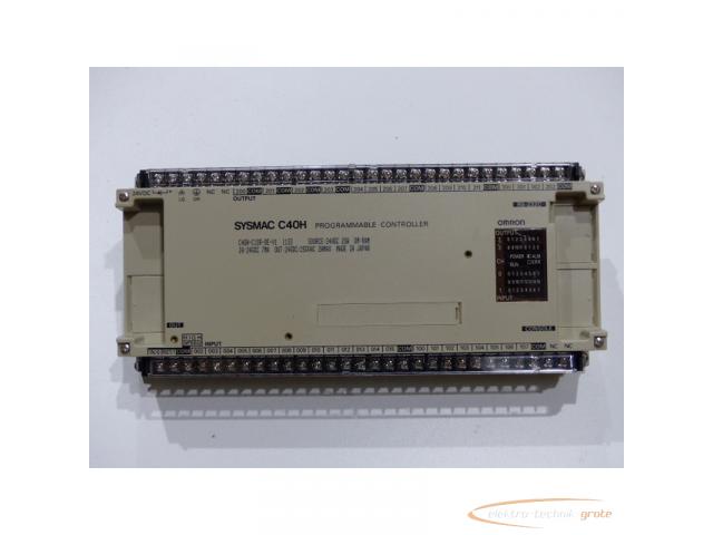 Omron C40H-C1DR-DE-V1 1133 Sysmac C40H Programmable Controller - 4