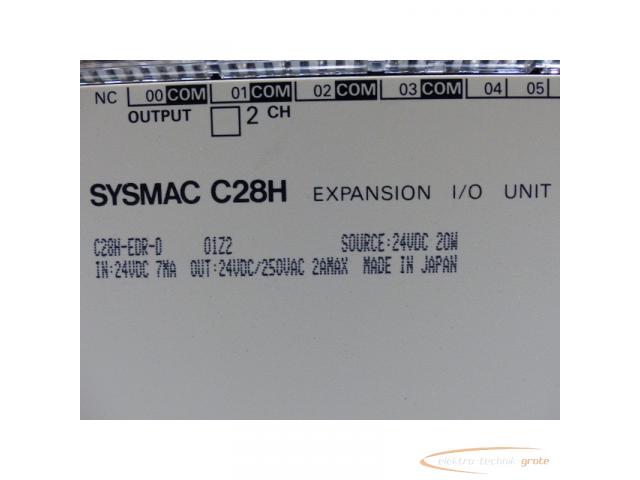 Omron C28H-EDR-D 01Z2 Sysmac C28H Expansions I/O Unit - 6