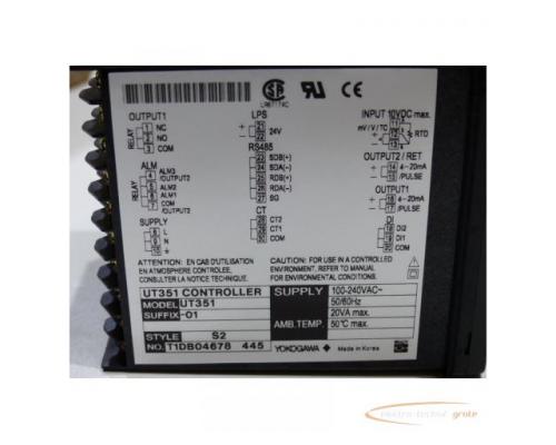 Yokogawa UT351-01 Digital Indicating Controller SN:T1DB04678 > ungebraucht! - Bild 3