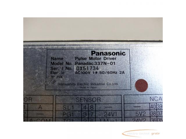 Panasonic Panadac 337N-01 Pulse Motor Driver - 5