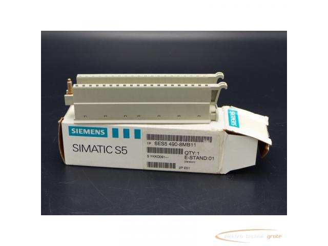 Siemens SIMATIC S5 6ES5490-8MB11 Schraubstecker E-Stand 01 > ungebraucht! - 1