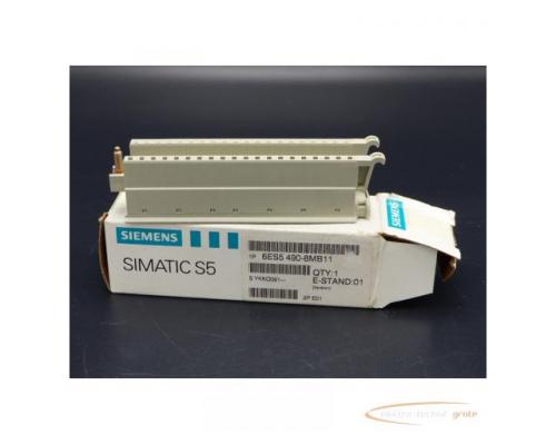 Siemens SIMATIC S5 6ES5490-8MB11 Schraubstecker E-Stand 01 > ungebraucht! - Bild 1