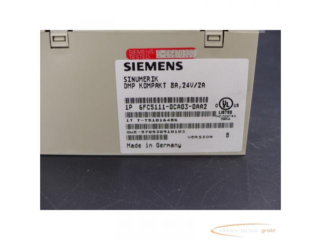 Siemens Sinumerik 6FC5111-0CA03-0AA2 DPM Kompakt Version B - 2