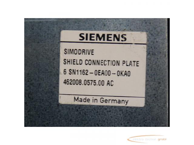 Siemens 6SN1162-0EA00-0KA0 SIMODRIVE 611 Schirmanschlußblech - 3
