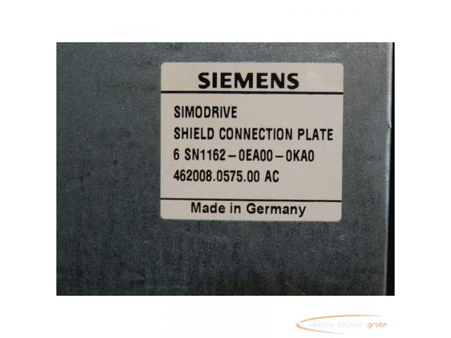 Siemens 6SN1162-0EA00-0KA0 SIMODRIVE 611 Schirmanschlußblech - 3