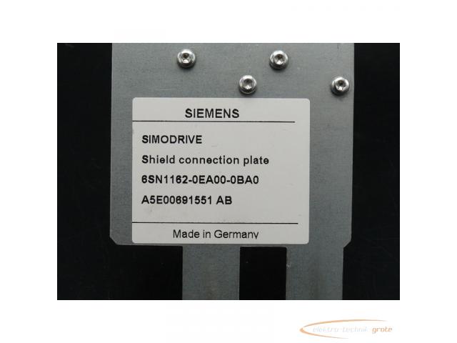 Siemens 6SN1162-0EA00-0BA0 SIMODRIVE 611 Schirmanschlußblech - 3