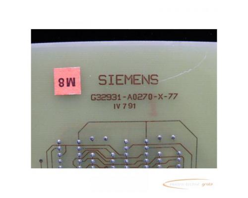 Siemens G32931-A0270-X-77 Karte - Bild 4