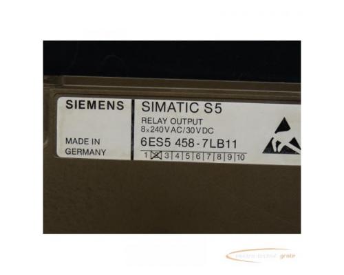 Siemens 6ES5458-7LB11 Simatic Digitalausgabe E-Stand 2 - Bild 3