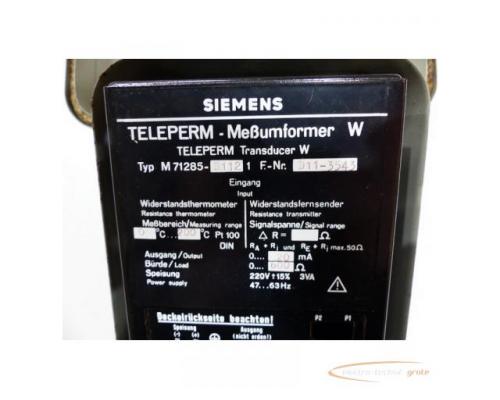 Siemens M 71285-B112 1 Teleperm Meßumformer W - Bild 6