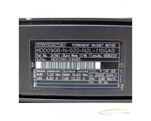 Indramat MDD090B-N-020-N2L-110GA0 Permanent Magnet Motor > ungebraucht! - Bild 4