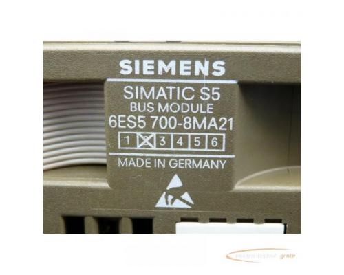 Siemens 6ES5700-8MA21 BUS-Modul E-Stand 2 - Bild 3