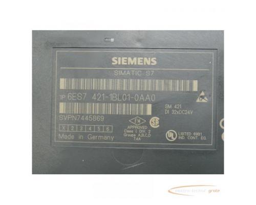 Siemens 6ES7421-1BL01-0AA0 Digitaleingabe E-Stand 1 - Bild 3