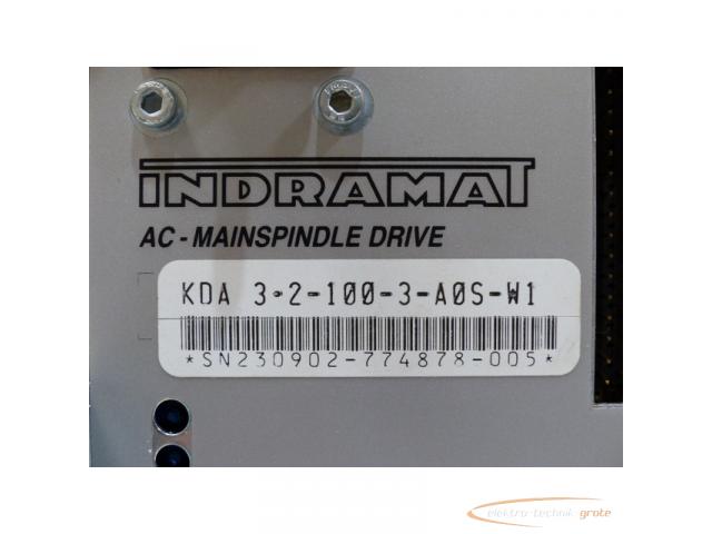 Indramat KDA 3.2-100-3-A0S-W1 AC - Mainspindle Drive > mit 12 Monaten Gewährleistung! - 4