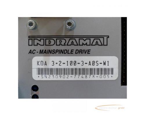Indramat KDA 3.2-100-3-A0S-W1 AC - Mainspindle Drive > mit 12 Monaten Gewährleistung! - Bild 4