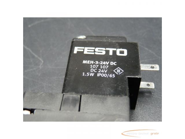 Festo MEH-5/2-1/8-P-L-B Magnetventil 173135 - 4