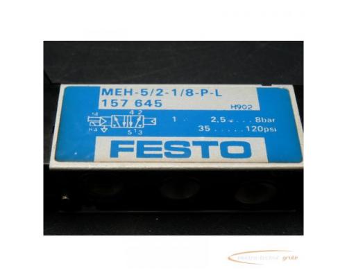 Festo MEH-5/2-1/8-P-L Magnetventil 157645 - Bild 5