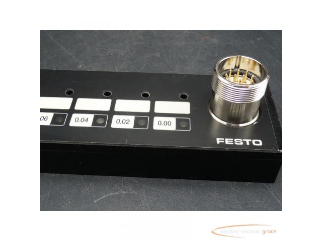 Festo Anschlussplatte für acht Magnetventile MEH-5/2-1/8 - 5