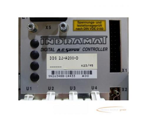 Indramat DDS 2.1-A200-D Digital A.C. Servo Controller - Bild 6