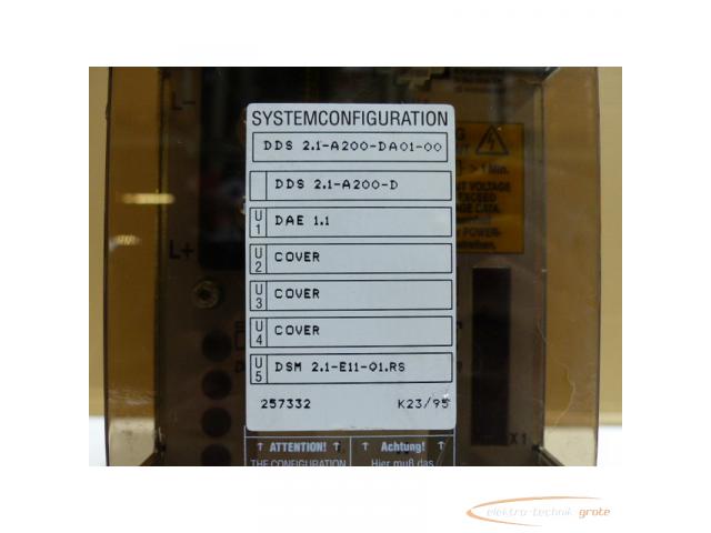 Indramat DDS 2.1-A200-D Digital A.C. Controller - 3